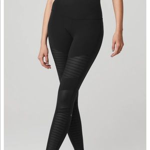 Alo High Waist Moto Leggings Small